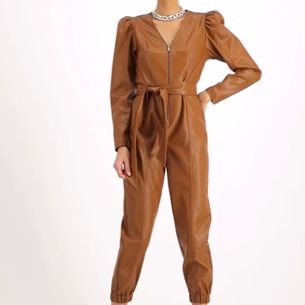 NWT CULPOS x INC LEATHER JUMPER